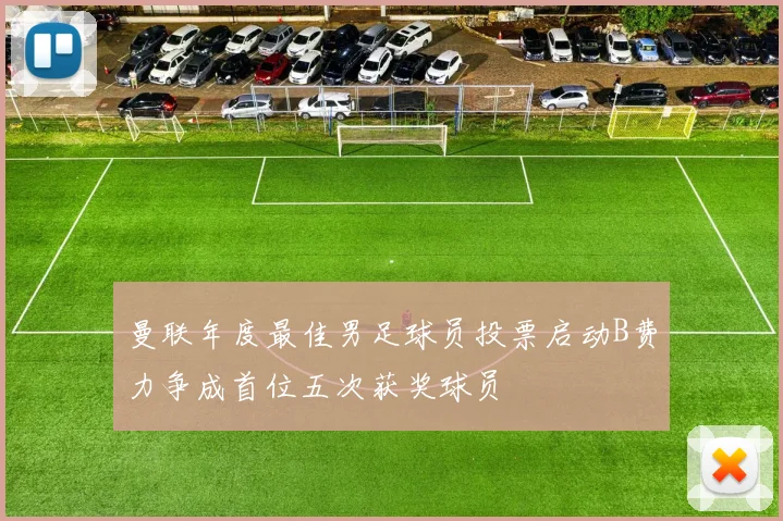 曼联年度最佳男足球员投票启动B费力争成首位五次获奖球员